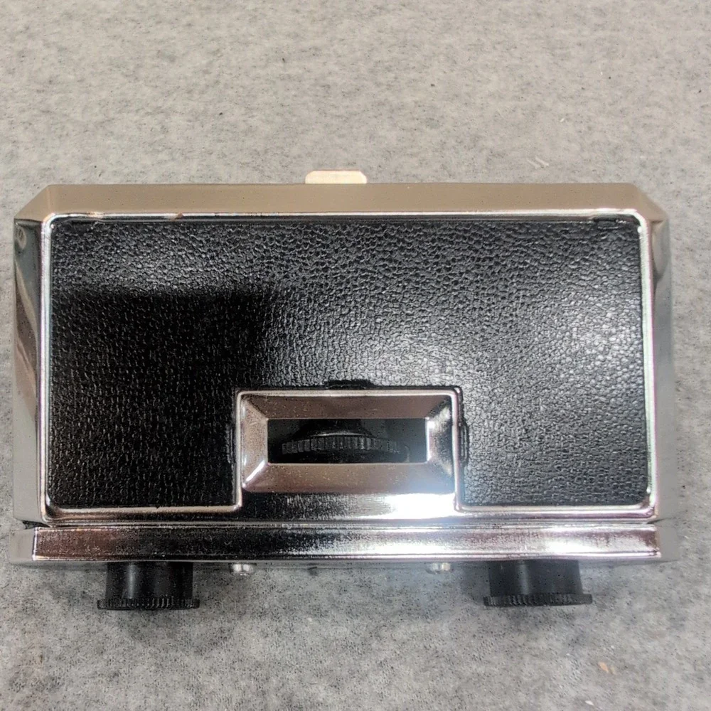 Focal 2.5x25mm Folding Opera Glass Binoculars Chrome Japan 20-20-15 Vintage